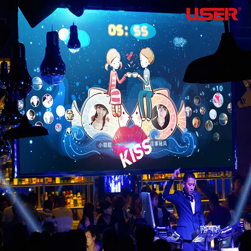 酒吧KTV酒店P2.5室內(nèi)全彩LED顯示屏